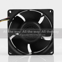 NOUVEAU Ventilateur de refroidissement NIDEC 5V 24V 48V DC 12V 0.6A AC EC 8038 80X80X38MM 8CM à grand volume d'air pour armoire serveur Brute Force V80E12BHA5-57