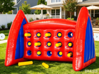 Jeu gonflable de défi de tirage de piquets pour enfants et adultes, jeu interactif commercial de tirage de bâtons pour carnaval, en PVC écologique, résistant jusqu'à 500 kg