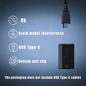 Razer True 8KHz Wireless Dongle HyperPolling Compatible with Cobra DeathAdder V3 Pro and Basilisk V3 Pro <b>Consumer</b> <b>Electronics</b> - Product Image 3