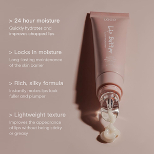 Oem Odm Vegan Aceite de Jojoba <span class=keywords><strong>Hidratante</strong></span> Instantáneo Hidratar Labios Secos Agrietados Brillante Hidratar Unisex Mascarilla para Labios Durante La Noche Bálsamo de Mantequilla para Labios - Product Image 4