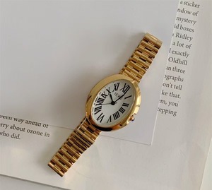 IEKE 003 montre de luxe ovale Vintage en acier inoxydable pour femme mouvement <span class=keywords><strong>Quatz</strong></span> avec cadran pointeur affichage boîtier en alliage marque Haiou - Product Image 1