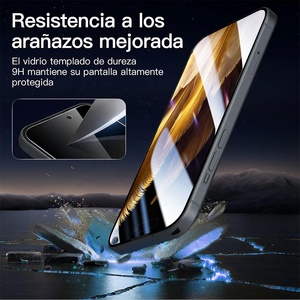 Protection d'écran en verre trempé pour la confidentialité 9H 28 °   Film anti-<span class=keywords><strong>espion</strong></span> 2.5D sans poussière, sans bulles, <span class=keywords><strong>application</strong></span> facile pour <span class=keywords><strong>iPhone</strong></span> 13 12 11 Phone Guard - Product Image 4