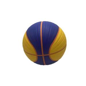 2024 Original profesional <span class=keywords><strong>baloncesto</strong></span> voleibol reboteador logotipo personalizado cuero azul naranja Color bloqueo juego entrenamiento regalo - Product Image 4