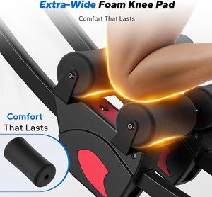 Gilet de soutien abdominal pliable pour l'amincissement et le renforcement musculaire – Équipement d'exercice pour le fitness, pratique à ranger et à utiliser - Product Image 6