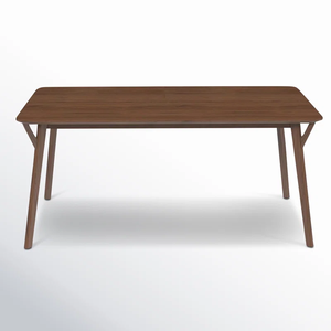 Elegant Wood Dining <b>Table</b> Contemporary Wooden Furniture for Residential Restaurant and Commercial Dining Spaces - Product Image 4