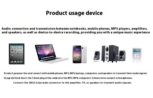 हॉट सेलिंग एम 3u टीवी कन्वर्टर केबल <span class=keywords><strong>rca</strong></span> कनेक्टर Pvc जैकेट <span class=keywords><strong>3</strong></span> av ऑडियो पावर आउटपुट स्मार्ट प्रोजेक्टर माइक्रोफोन कंप्यूटर - Product Image 6