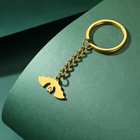 Porte-clés chauve-souris mignon, cadeaux, porte-clés en acier inoxydable, accessoires, Dracula, vampire, amulette surnaturelle, porte-clés, bijoux de mode
