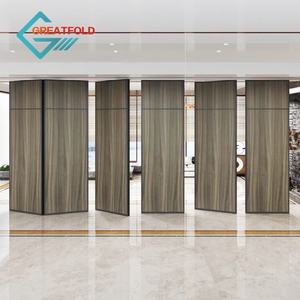 Pared divisoria móvil con diseño de grano de madera ajustable para salón de banquetes, restaurante, salón de baile, Hotel, <span class=keywords><strong>operable</strong></span>, Flexible para uso escolar - Product Image 5