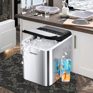 Fabricant de glace en gros, nouveau modèle portable de 20 kg/44 lb, 2,4 L, machine à glaçons en forme de pépites, pour la maison, les fêtes, les <span class=keywords><strong>camping</strong></span>-cars - Product Image 1