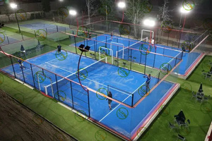 JSMC - Techo Panorámico para Pista de Pádel, <span class=keywords><strong>Cancha</strong></span> de Pádel Cubierta, Proveedor de Canchas de Pádel - Product Image 4