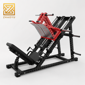 ZY- Nueva Máquina Comercial <span class=keywords><strong>de</strong></span> Sentadillas con Carga <span class=keywords><strong>de</strong></span> Placas para Entrenamiento <span class=keywords><strong>de</strong></span> Fuerza <span class=keywords><strong>de</strong></span> la Parte Inferior del Cuerpo, Equipo <span class=keywords><strong>de</strong></span> Gimnasio al por Mayor - Product Image 5