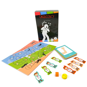 Benutzer definiertes Karton-Brettspiel des OEM-Herstellers für Familien feiern Lustige Papiers tücke in mattem Finish Größen Optionen für Geschenke - Product Image 4