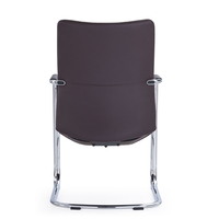 Chaise de conférence ergonomique avec soutien lombaire adaptatif, chaise de jeu pour ordinateur, cuir de haute qualité
