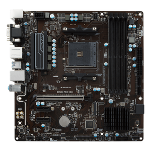 MS piezas de computadora placa base B350M PLUS MORTAR VD GAMING VDH ARCTIC BAZOOKA M2 DDR4 AM4 placa base de escritorio - Product Image 6