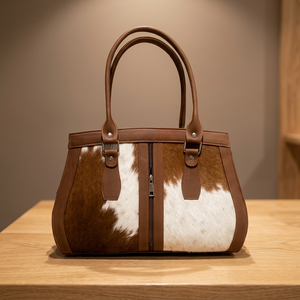 Traditional Style Natural Goat Leather Custom Clutch Fashionable Girls' Waterproof Lightweight Daily Use Shoulder Large Capacity - Product Image 3