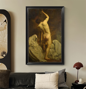 Pintura al óleo de mujer desnuda sexy, pintura al óleo desnuda femenina, pintura al óleo de cuerpo de señora sexy decoración del hogar arte - Product Image 2