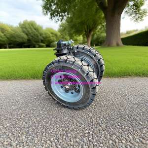 Rueda de contenedor de envío de goma sólida de 20 toneladas adecuada para pastizales, montañas, barro firme, grava, asfalto, camino de hormigón - Product Image 4