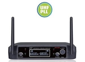 Micrófono Dinámico Inalámbrico de Mano JIN JUE JU-827 con Luces LCD, Cancelación de Ruido, Ligero y Portátil para Karaoke y Conferencias - Product Image 4