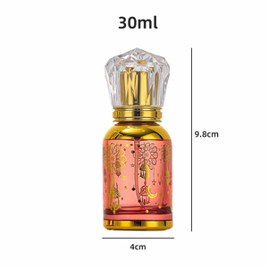 Flacon de <span class=keywords><strong>parfum</strong></span> premium 30 ml, flacon de <span class=keywords><strong>parfum</strong></span> en verre vide, design rechargeable, flacon de <span class=keywords><strong>parfum</strong></span> à bouchon à vis avec logo personnalisé - Product Image 2
