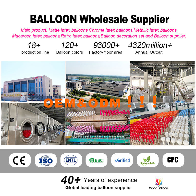 Wholesale Party Balloons Decorative 5 7 9 10 12 18 Inch White Red Black Blue Latex Balons Balloon