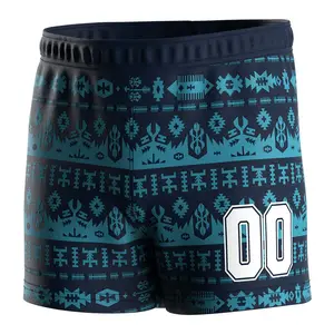 设计印花健美运动服干式橄榄球健身房男士乌拉圭球衣橄榄球联盟短裤