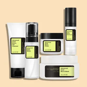 Koreanische Kosmetik Schönheit Hautpflege produkte Schnecken schleim Kollagen Gesichts serum Anti-Aging-Falten Gesichts maske Creme Hautpflege-Set