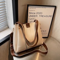 Sacs à bandoulière de luxe portables pour femmes, en PU vintage, avec fermeture éclair, style minimaliste, pour toutes les saisons, vente en gros en vrac