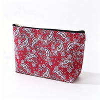 Sac de mahjong à imprimé Paisley, pochette à cosmétiques, organisateur de maquillage de voyage portable