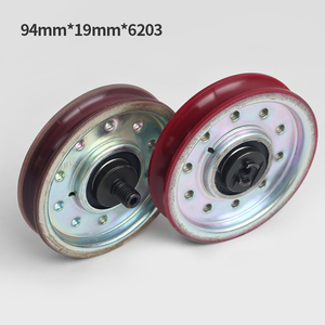 Roda Gantung Pintu Lift Hotel Modern 94 * 19 * 6203 untuk Tongli AMD Door Pulley Layer Aksesoris Lobi - Product Image 6