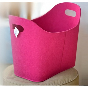 OEM all'ingrosso pieghevole pieghevole <span class=keywords><strong>feltro</strong></span> cestino di immagazzinaggio <span class=keywords><strong>per</strong></span> legna da ardere di stoccaggio - Product Image 3
