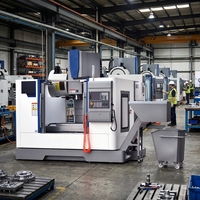 Centre d'usinage CNC multifonctionnel pour tournage et fraisage avec outillage motorisé