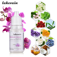 Lakerain 10ml Huile parfumée DIY pour rouge à lèvres, brillant à lèvres, biscuits, baumes faits main, gâteaux, et fabrication de gloss à lèvres