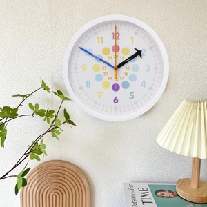 Hicat trẻ em nói với thời gian thực hành học tập đồng hồ 12 inch Kích thước giảng dạy cầm tay analog Đồng hồ cho các trường học - Product Image 5