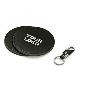 Wholesale Pu Leather Drink Coasters Heat Resistant <b>Table</b> <b>Mats</b> for Coffee Tea Bar Restaurant Hotel Promotion Cup <b>Mat</b> - Product Image 1