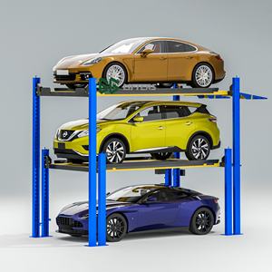 トリプル4柱式機械式自動駐車装置3段3台駐車ソリューション - Product Image 2
