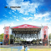 Estructura de Iluminación Cuadrada de 290*290 mm, 300*300 m, Estructura de Aluminio para Escenario, Estructura para Altavoces para Eventos