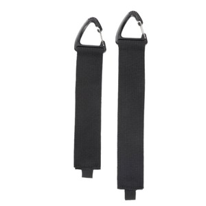 Correa de nailon con mosquetón para colgar Ztc496, organizador negro de 38x165mm para almacenamiento en el coche y gestión de objetos pesados - Product Image 5