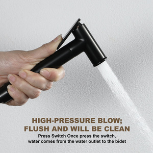 New Design Cold-<strong>Handheld</strong> Brass <strong>Bidet</strong> <strong>Sprayer</strong> Toilet Shower Jet Douche Kit for Hotel Bathroom Diaper Sets - Product Image 3