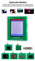 Outil de programmation de la puce U-BOS2Pro, programmeur de ROM, outil de suppression du code PIN du micrologiciel EFI, fournitures de soudage/brasure pour MacBook