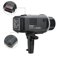 Flash de caméra extérieur Godox AD600BM avec monture manuelle X2T-C, émetteur, Speedlite Godox SL 60W avec BD04
