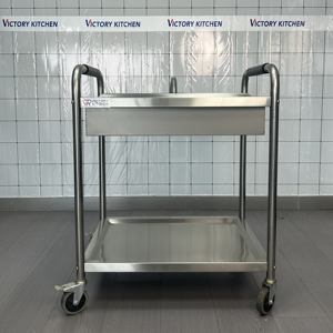 รถเข็นเครื่องปรุงอาหารสแตนเลสสำหรับร้านอาหารหรืองานแต่งงาน - Product Image 5