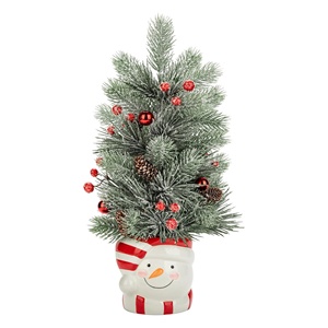 Décorations de table de Noël rouge, blanc et or, décorations de Noël pour table de buffet, décoration de Noël pour table à manger, décoration de Noël pour table basse - Product Image 1