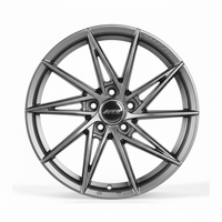 Ruedas de Aleación de Lujo con Diseño de Malla, 5x112 5x114.3 5x120, Nuevas, Ligeras de 25 mm, para Autos Tuning