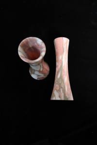 Venta al por mayor de jarrones de flores de mármol natural de lujo nube verde esmeralda y Rojo <span class=keywords><strong>Monica</strong></span> decoración del hogar género de piedra - Product Image 3