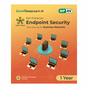 NP Endpoint Security Total Security สำหรับธุรกิจ 5 ผู้ใช้ 1 ปี คอนโซลผู้ดูแลระบบบนเซิร์ฟเวอร์ ควบคุมอุปกรณ์ รายงานเครือข่าย - Product Image 1