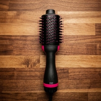 Peigne Chauffant Électrique pour Perruques et Cheveux Bouclés – Lisseur et Boucleur Automatique pour Salon et Usage Quotidien
