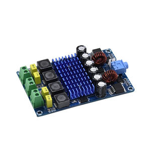 XH-M642 Papan Audio Amplifier Digital DC12-24V Daya TPA3116D2 Amplifier Suara Otomatis untuk Speaker 50W*2 - Product Image 1