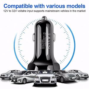3.1A USB PD QC3.0 18W ABS Car Charger with USB + Type-C Ports for Phone & Laptop-Wholesale - Product Image 6