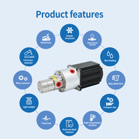 Pompe à entraînement magnétique en acier inoxydable, basse pression, résistante à la corrosion, sanitaire, solution avec moteur 24V DC pour solutions acides