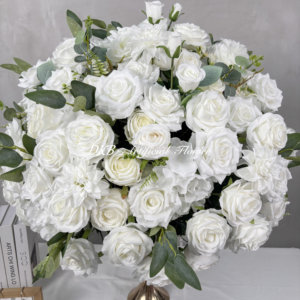 ลูกบอลดอกไม้ประดิษฐ์สำหรับตกแต่งตลาดงานแต่งงาน - Product Image 5